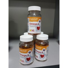 OstroVit Omega 3 30 caps (Уценка), image 